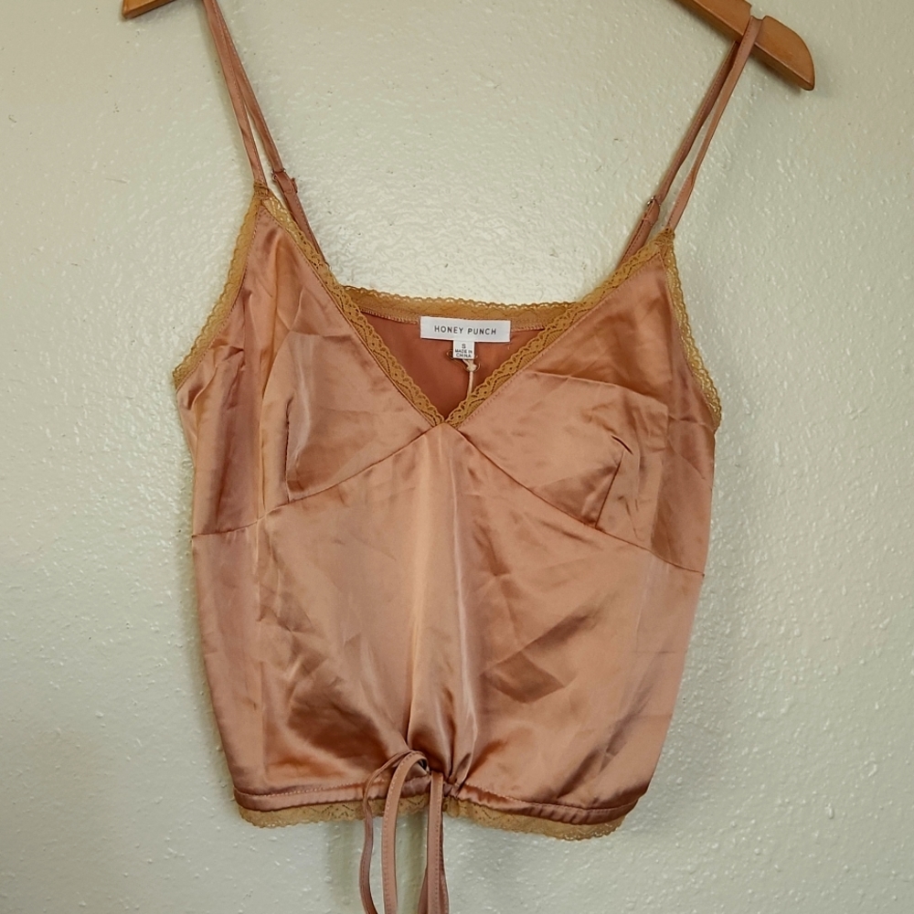 Satin top